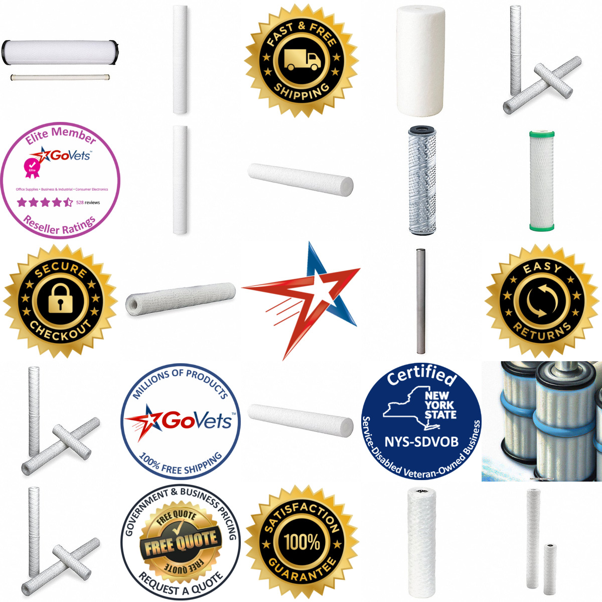 A selection of Filter Cartridges products on GoVets