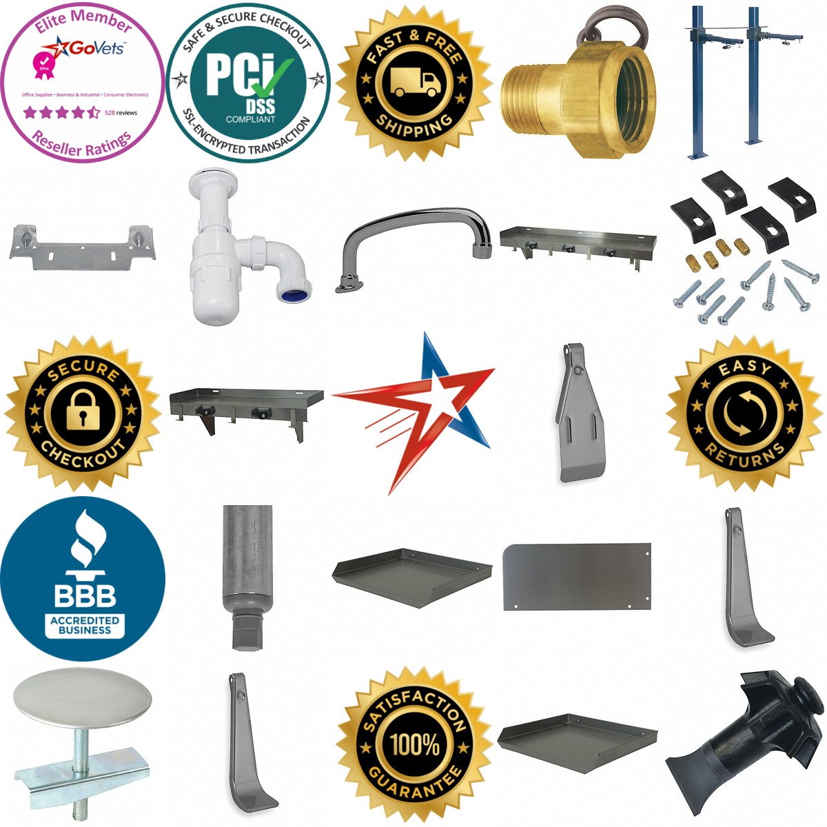 A selection of Fixtures products on GoVets