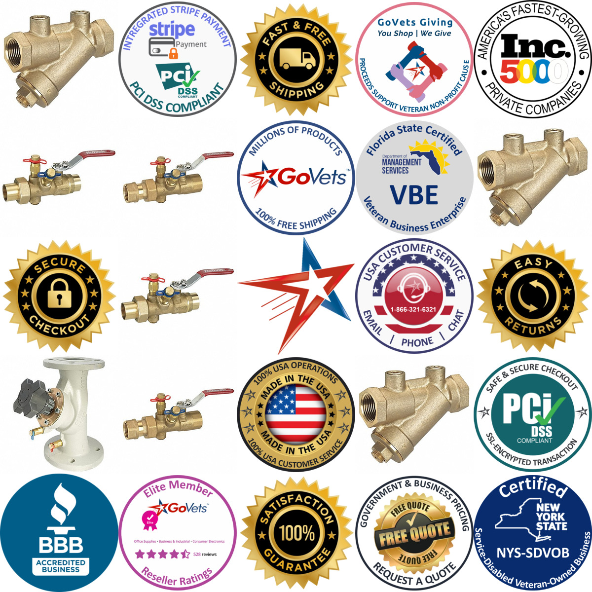 A selection of Balancing Valves products on GoVets