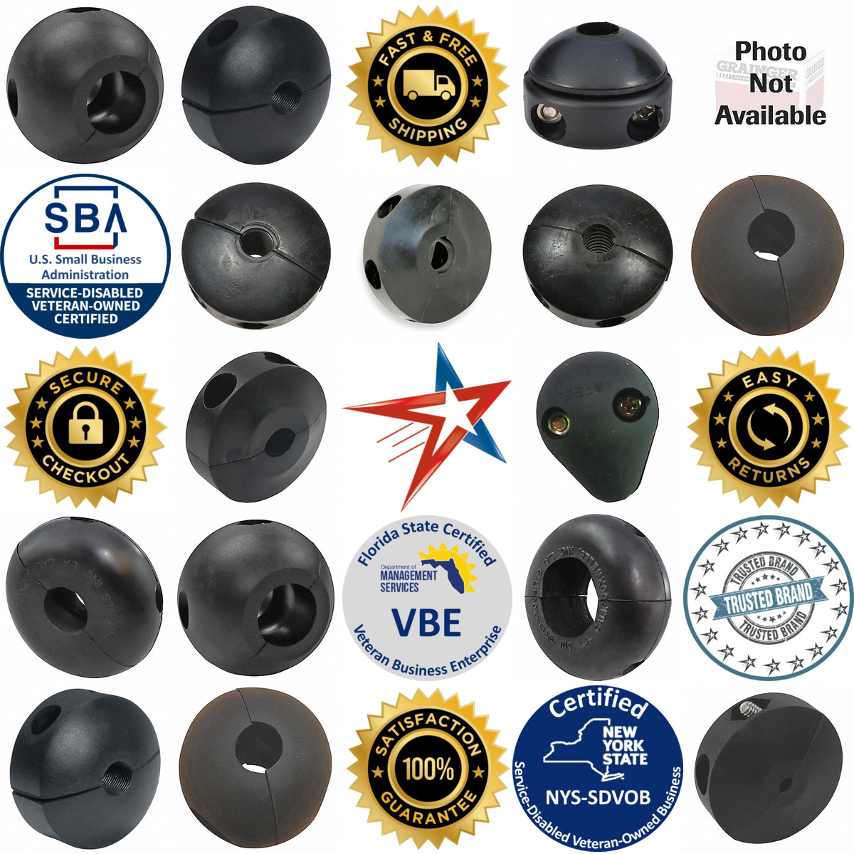 A selection of Hose Reel Bumper Stops products on GoVets