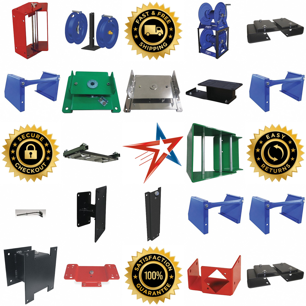 A selection of Hose Reel Mounting Brackets products on GoVets