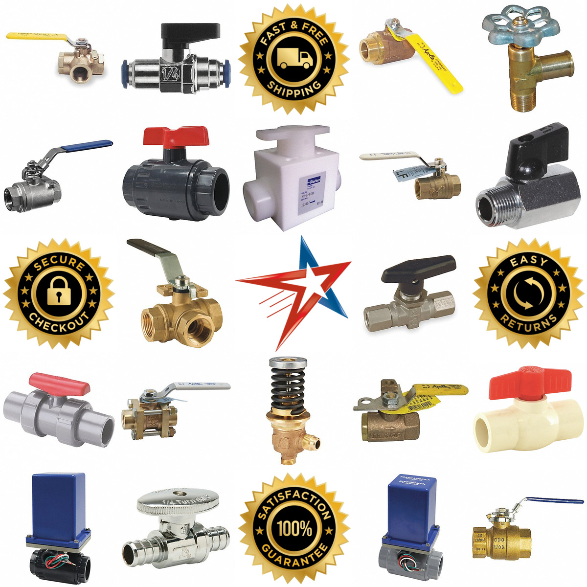 A selection of Shut Off Valves products on GoVets
