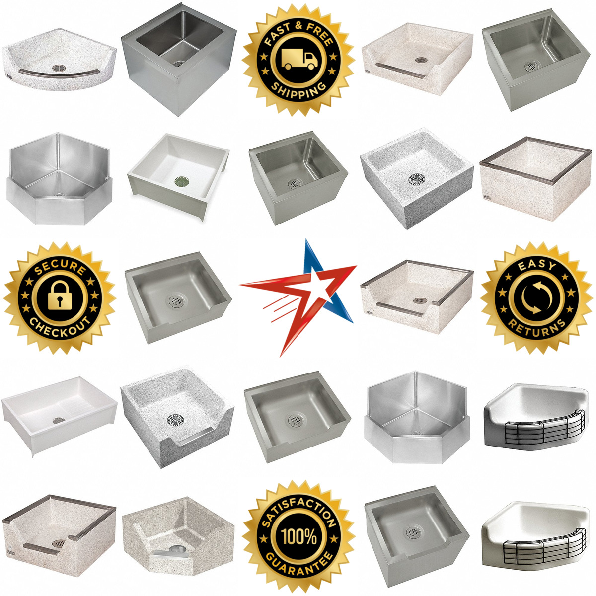 A selection of Mop Sinks products on GoVets