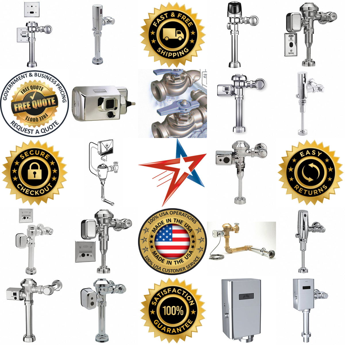 A selection of Automatic Flush Valves products on GoVets