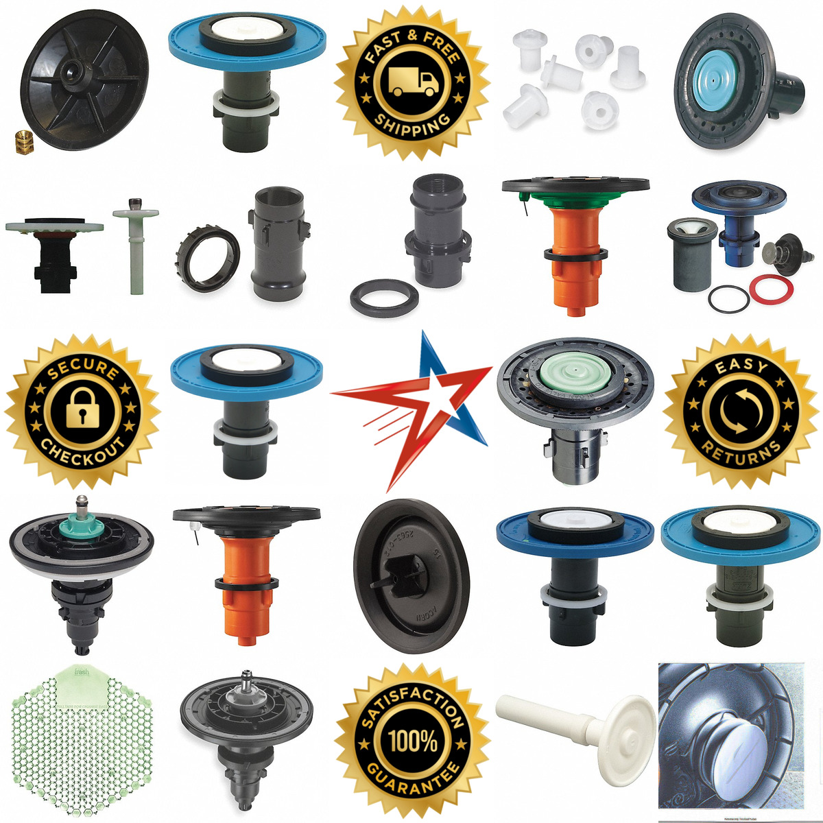 A selection of Diaphragm Repair Parts products on GoVets
