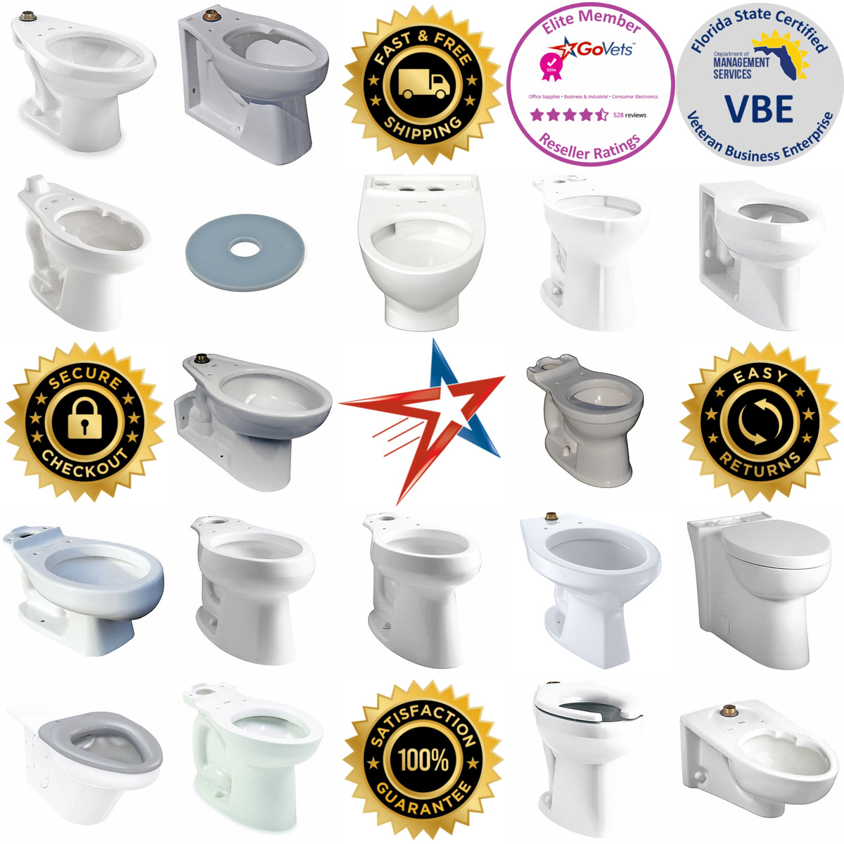 A selection of Toilet Bowls products on GoVets