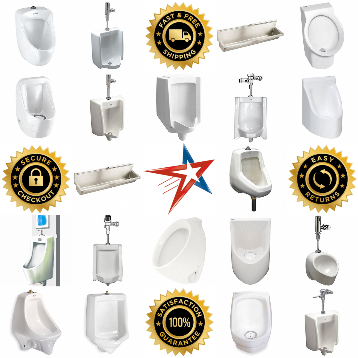 A selection of Urinals products on GoVets