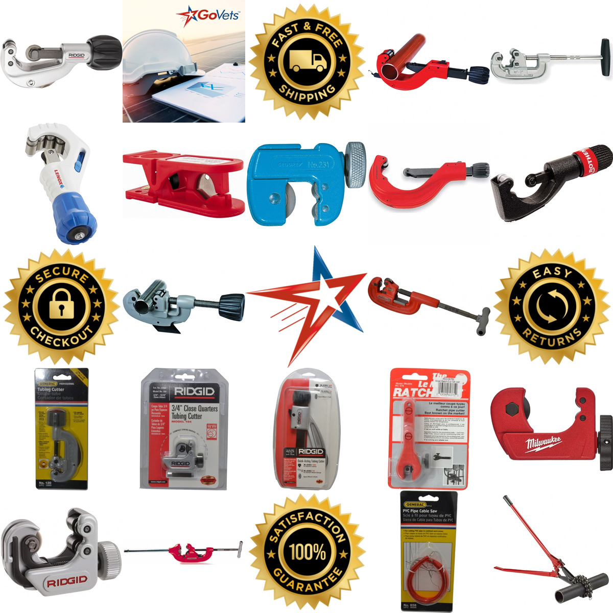 A selection of Pipe and Tube Cutters products on GoVets