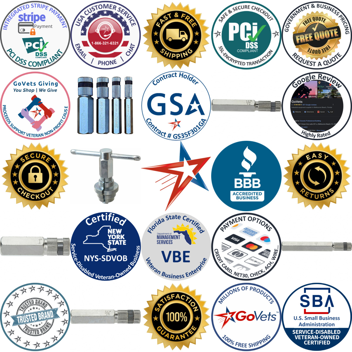 A selection of Internal Pipe Wrenches products on GoVets