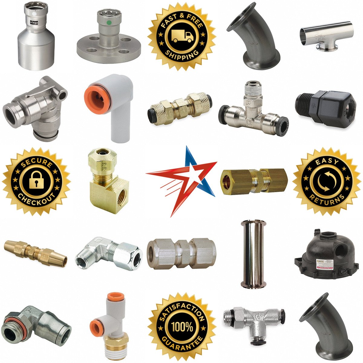 A selection of Tube Fittings products on GoVets