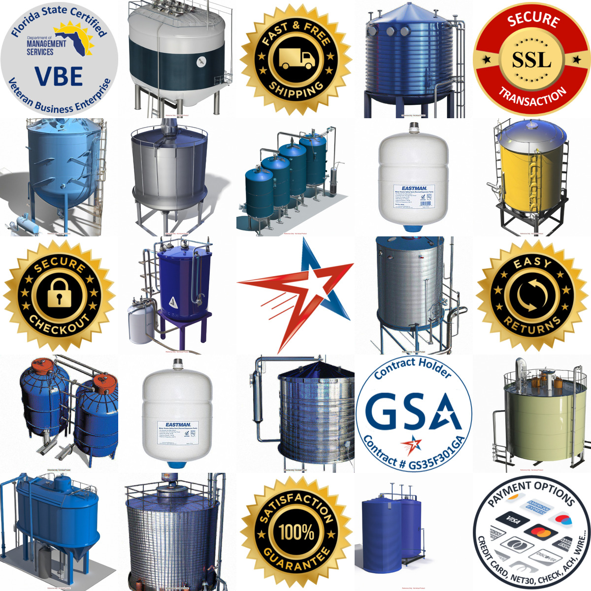 A selection of Water Heater Expansion Tanks products on GoVets