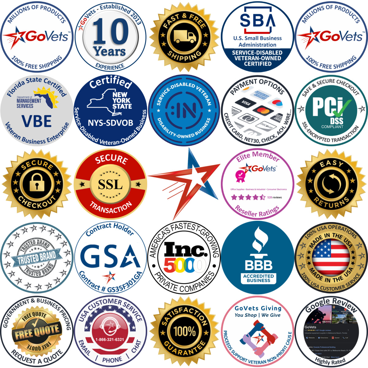 Millions of Products A selection of Polyester Multifilament products on GoVets