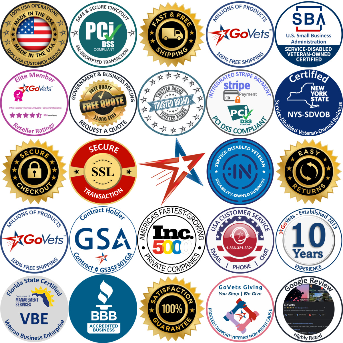 Millions of Products A selection of Rubber Grommets products on GoVets