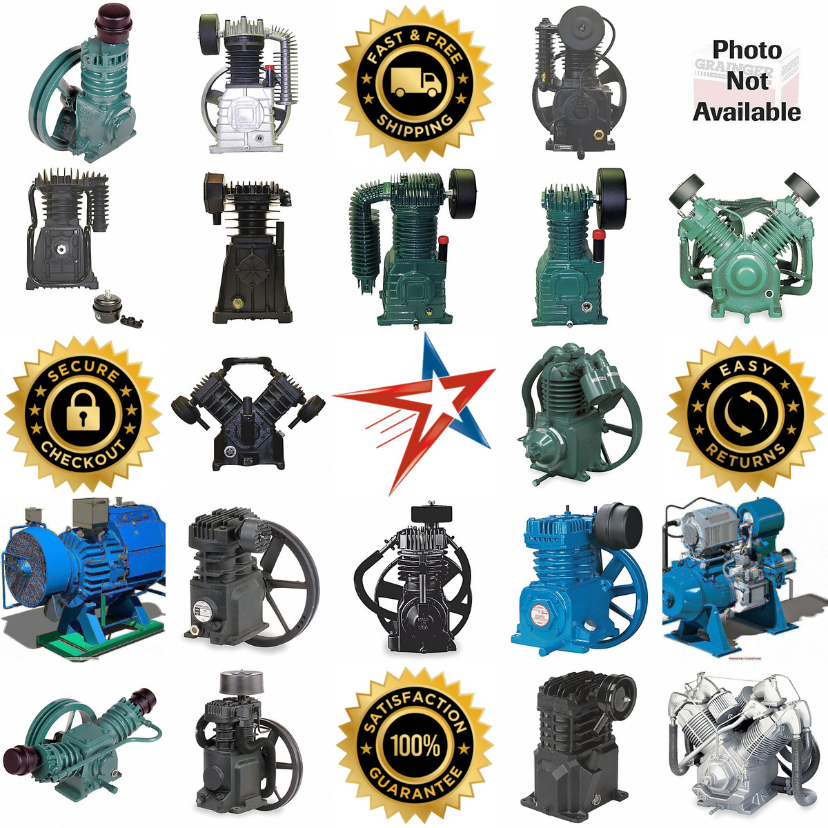 A selection of Air Compressor Pumps products on GoVets