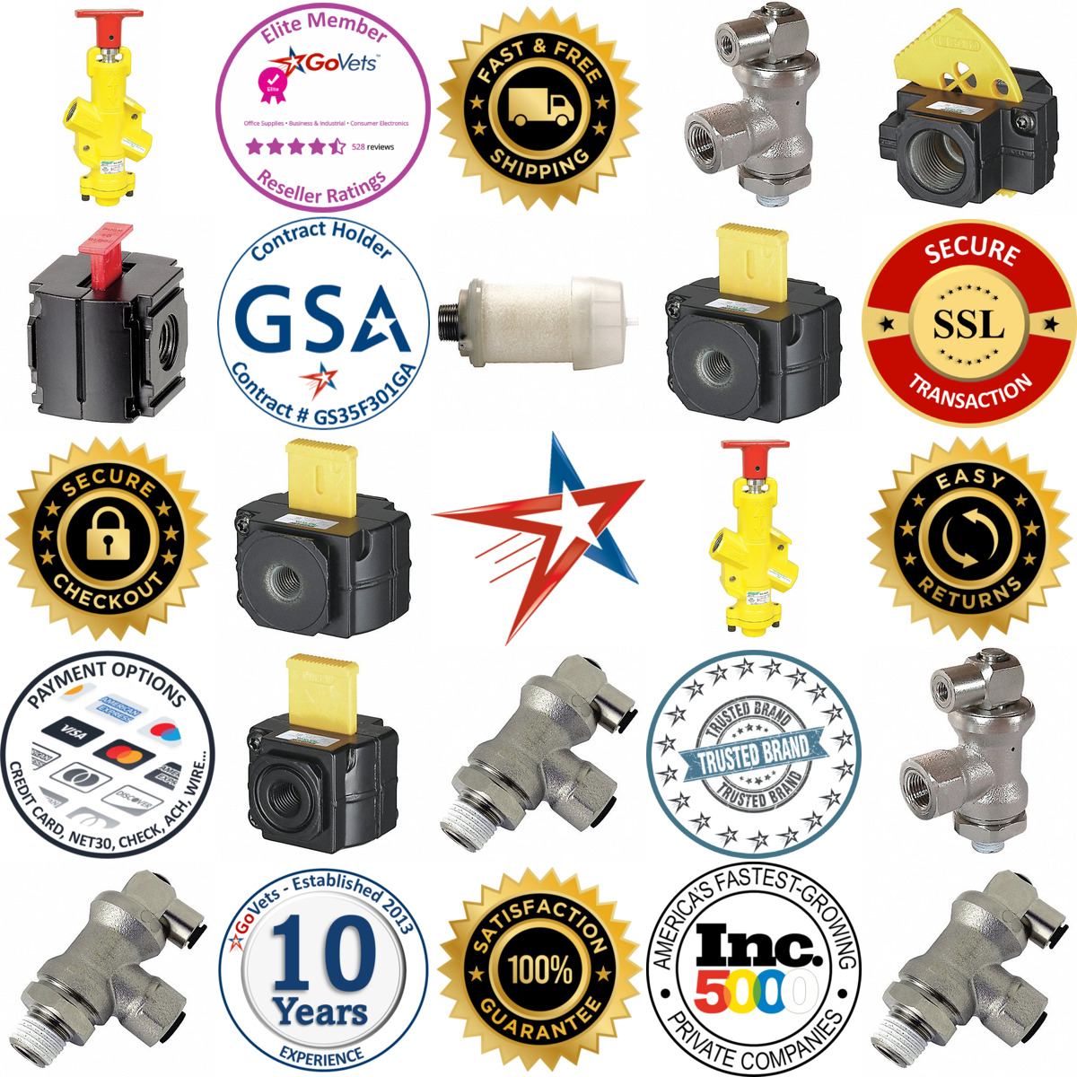 A selection of Air Line Lockout Valves products on GoVets