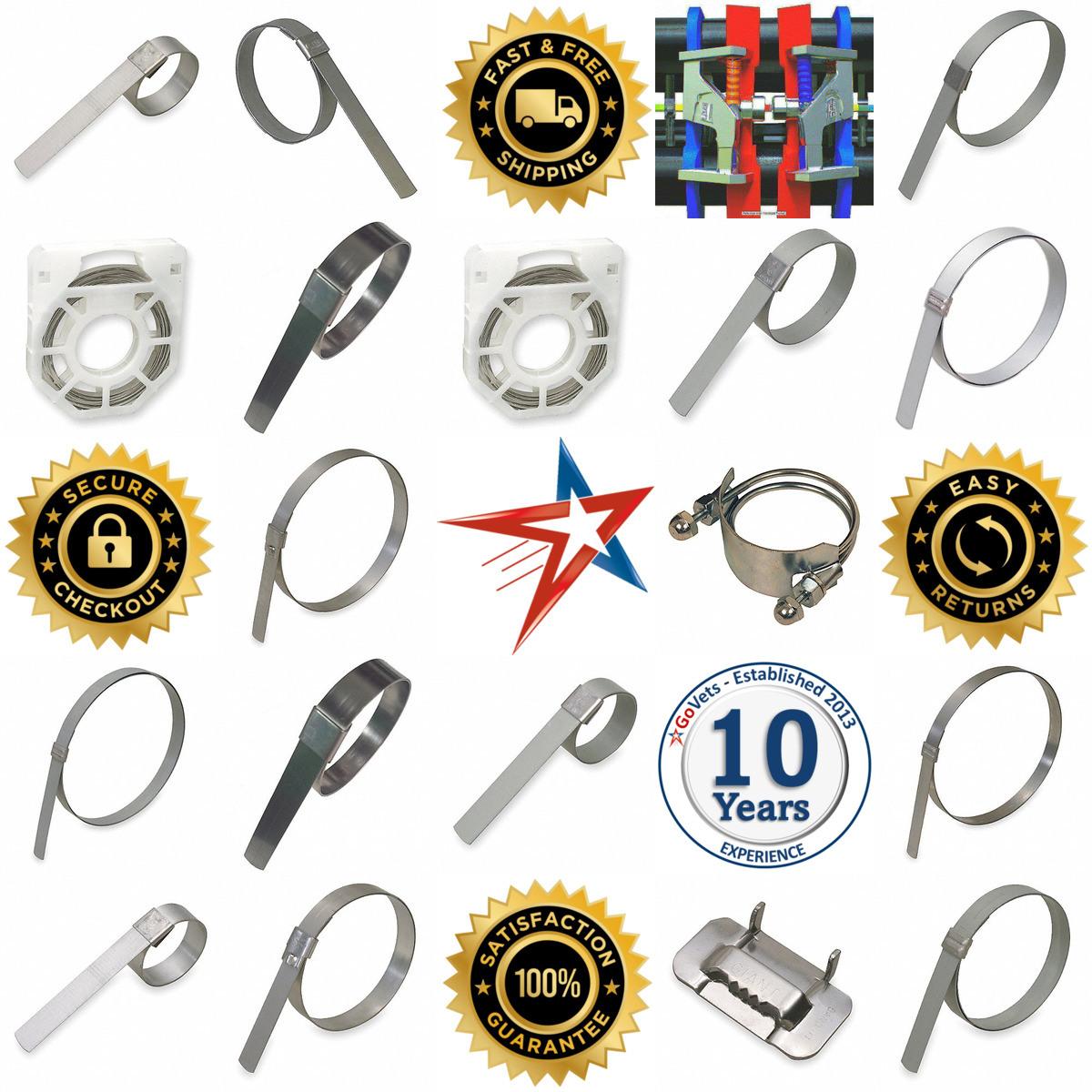 A selection of Band Clamps products on GoVets
