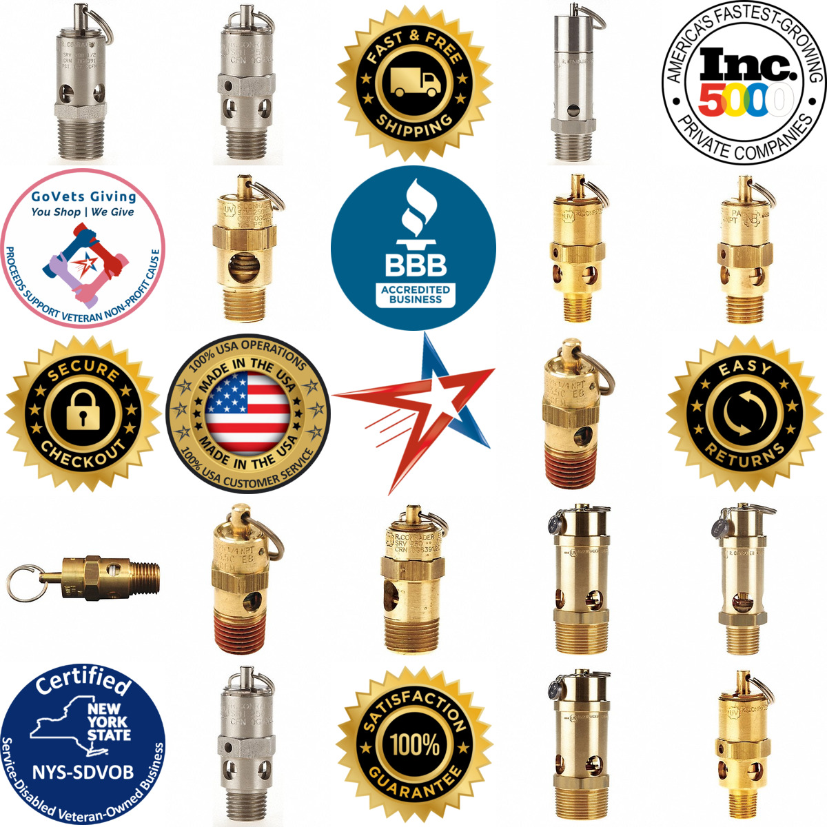 A selection of Pneumatic Safety Valves products on GoVets
