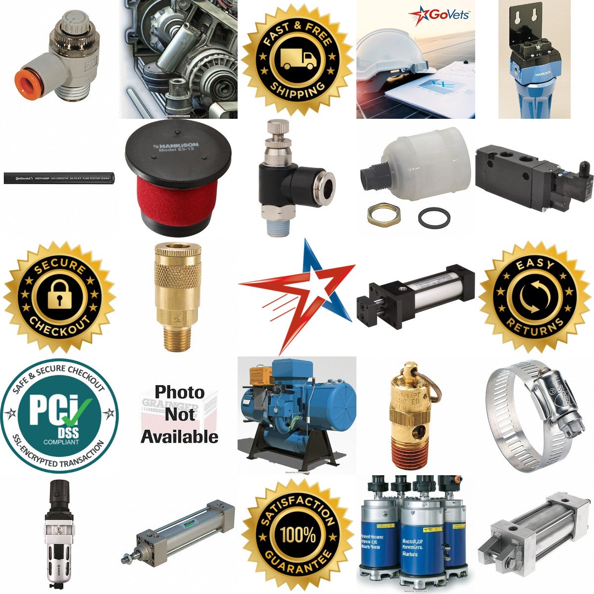 A selection of Pneumatics products on GoVets