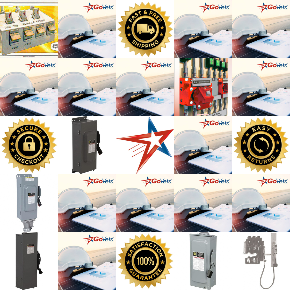 A selection of Safety and Disconnect Switches products on GoVets