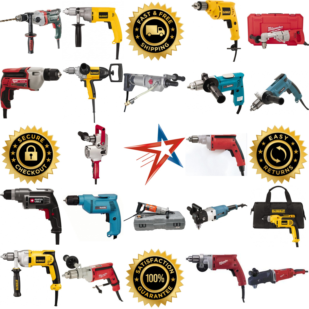 A selection of Electric Drills products on GoVets