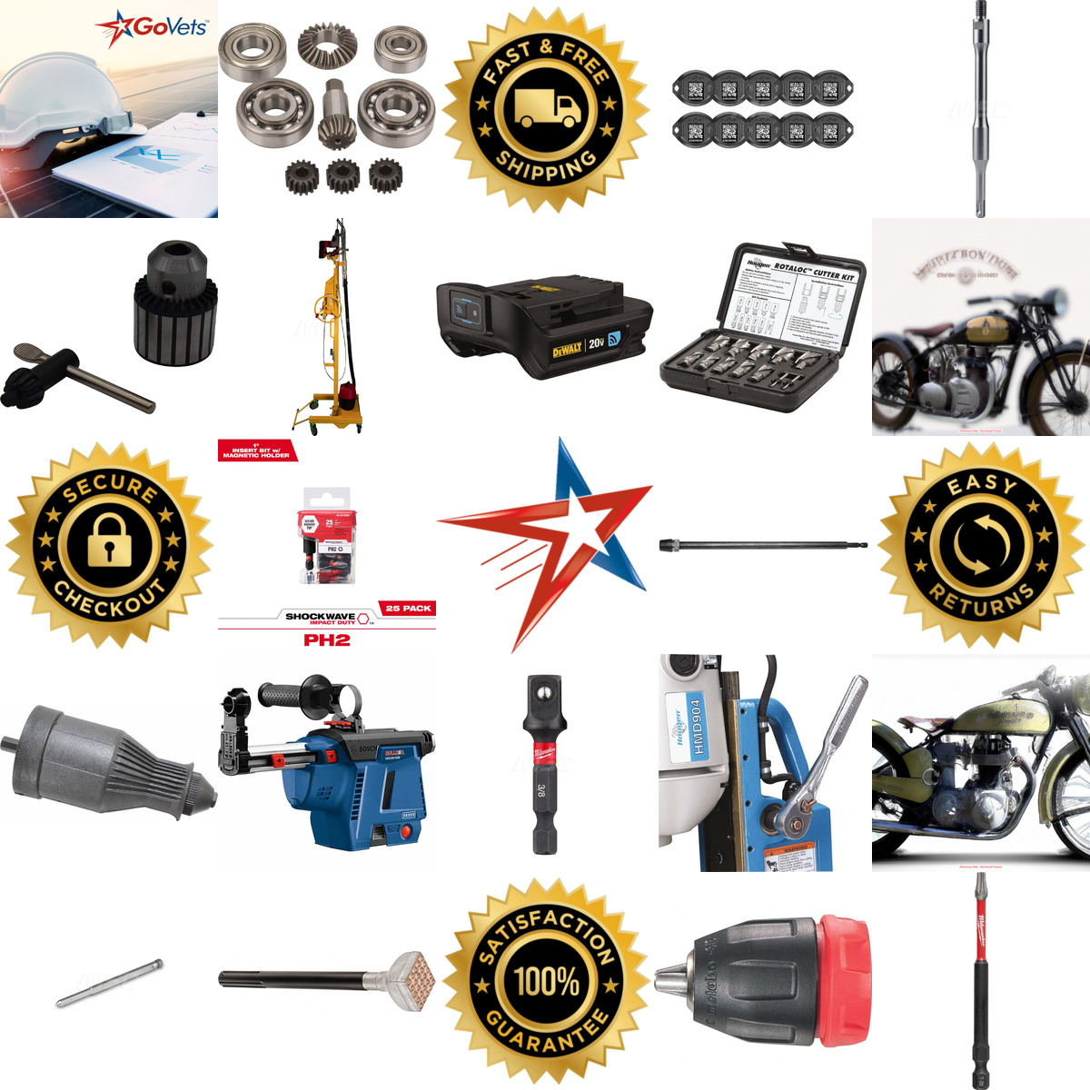A selection of Power Drill Accessories products on GoVets