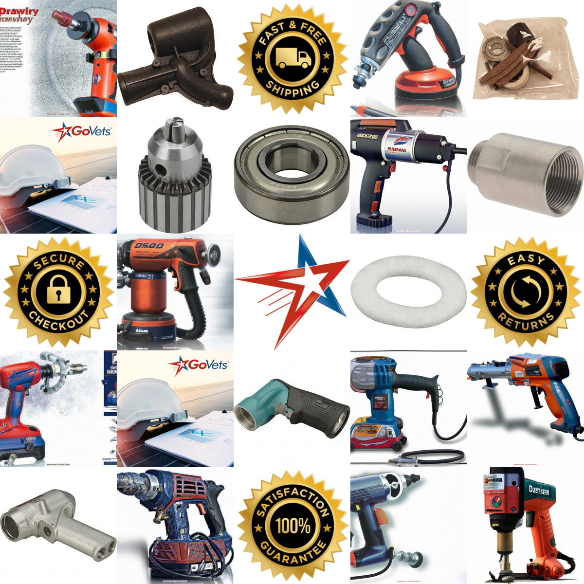 A selection of Power Drill Parts products on GoVets
