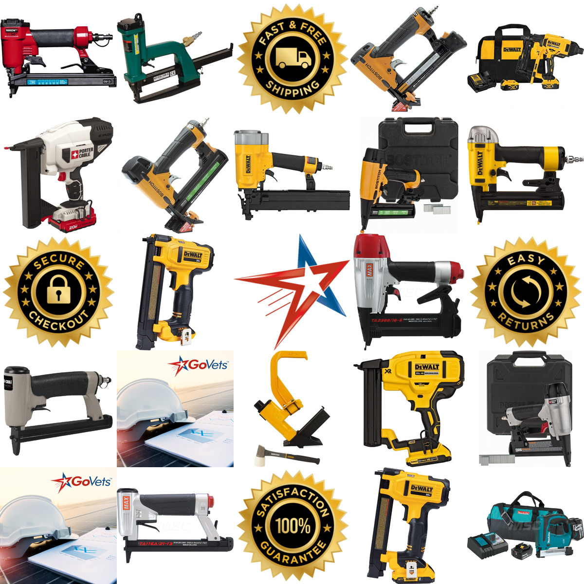 A selection of Power Staplers products on GoVets