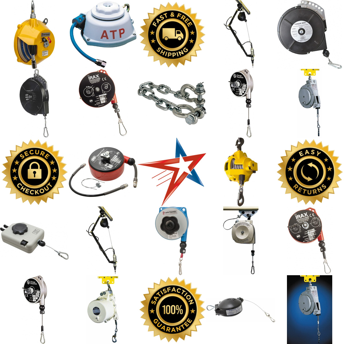 A selection of Tool Balancers and Accessories products on GoVets