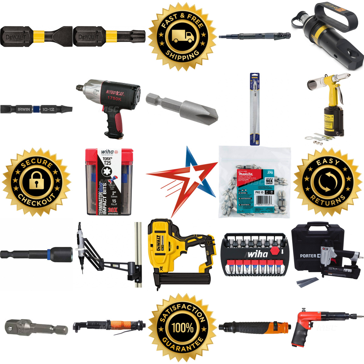 A selection of Power Fastening Tools products on GoVets