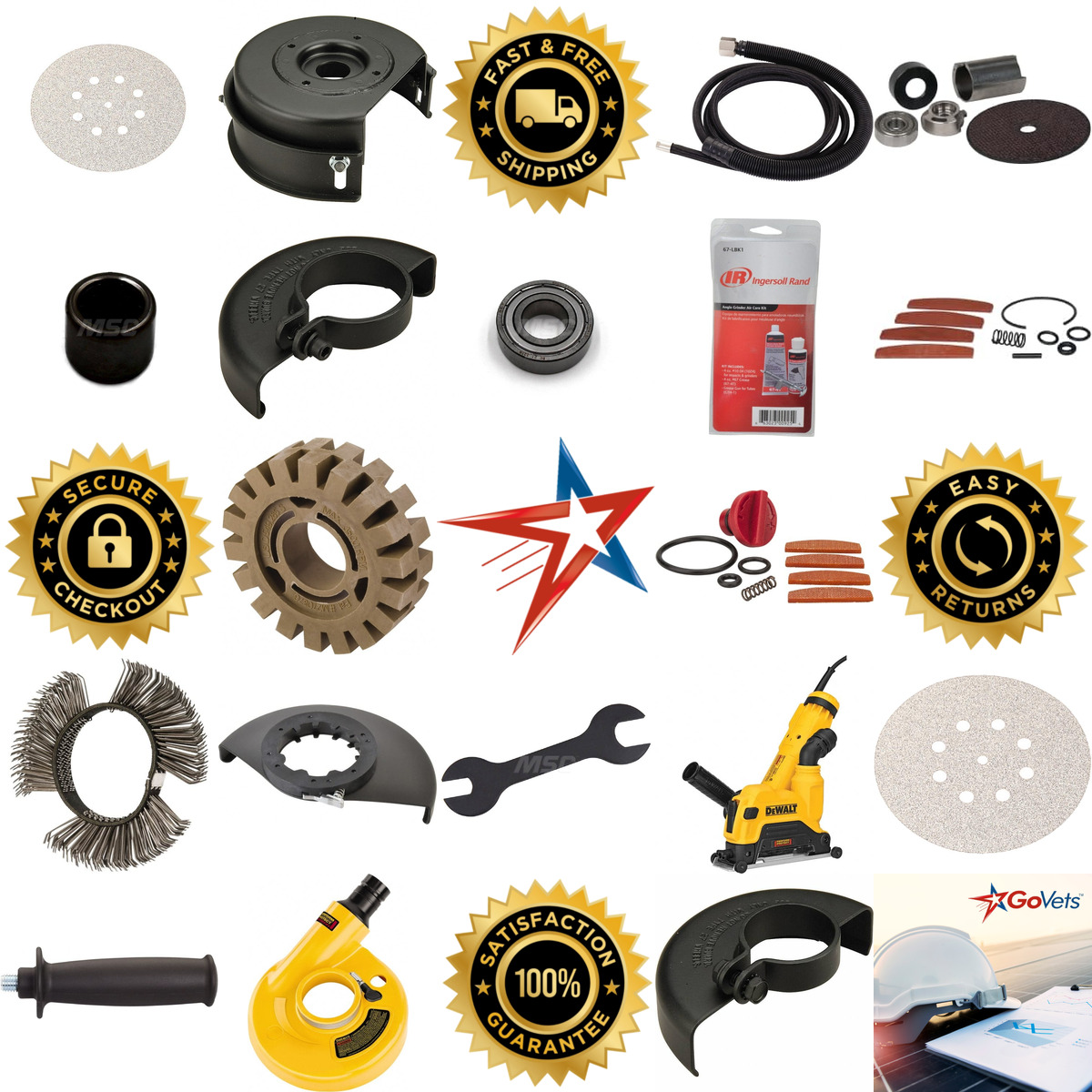 A selection of Angle and Disc Grinder Accessories products on GoVets