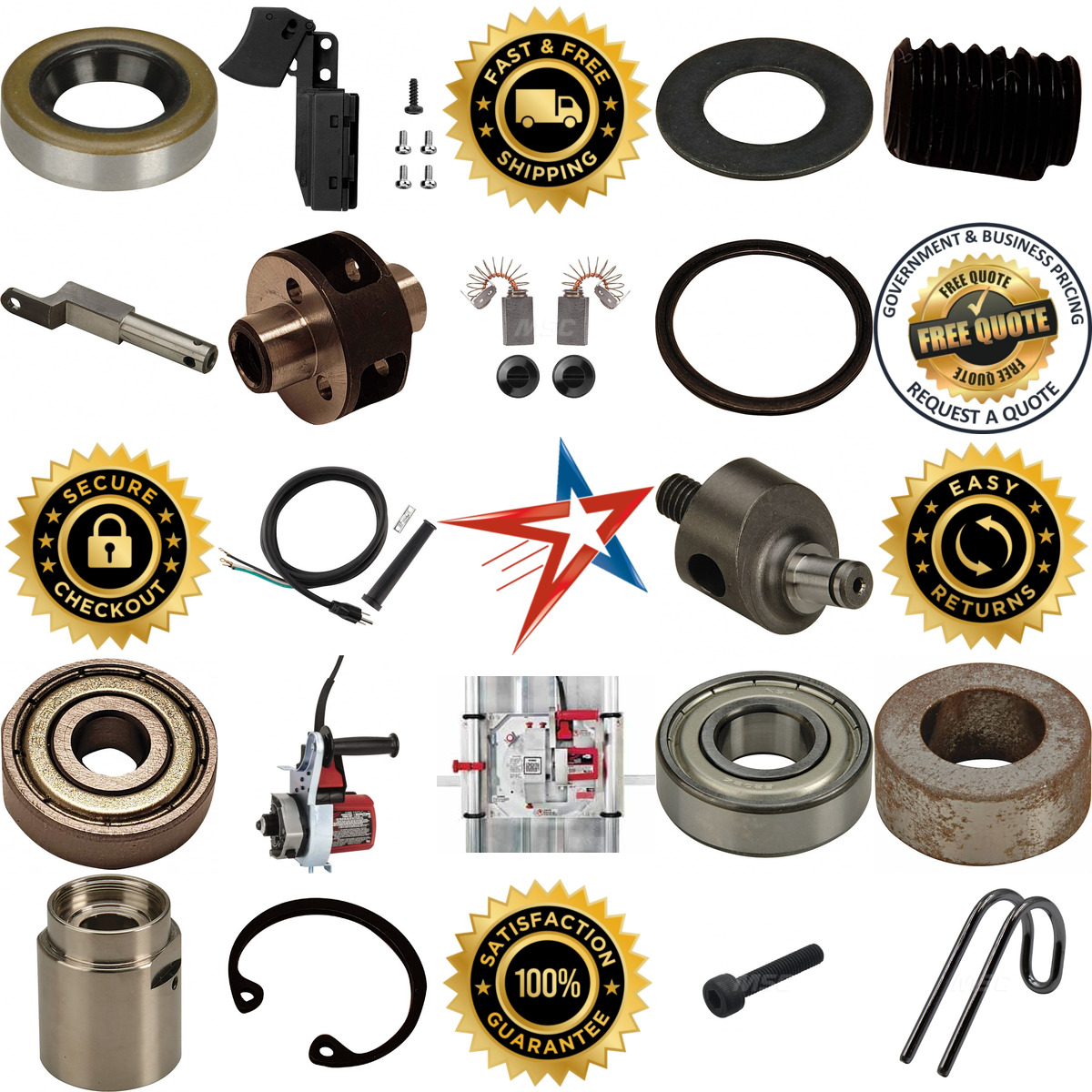 A selection of Power Saw Parts products on GoVets