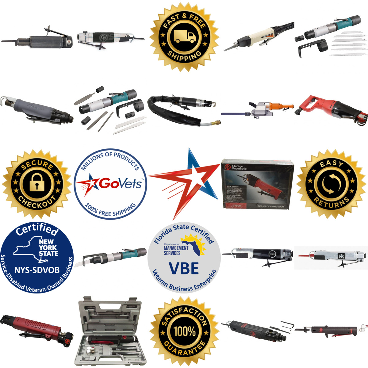 A selection of Air Reciprocating Saws products on GoVets