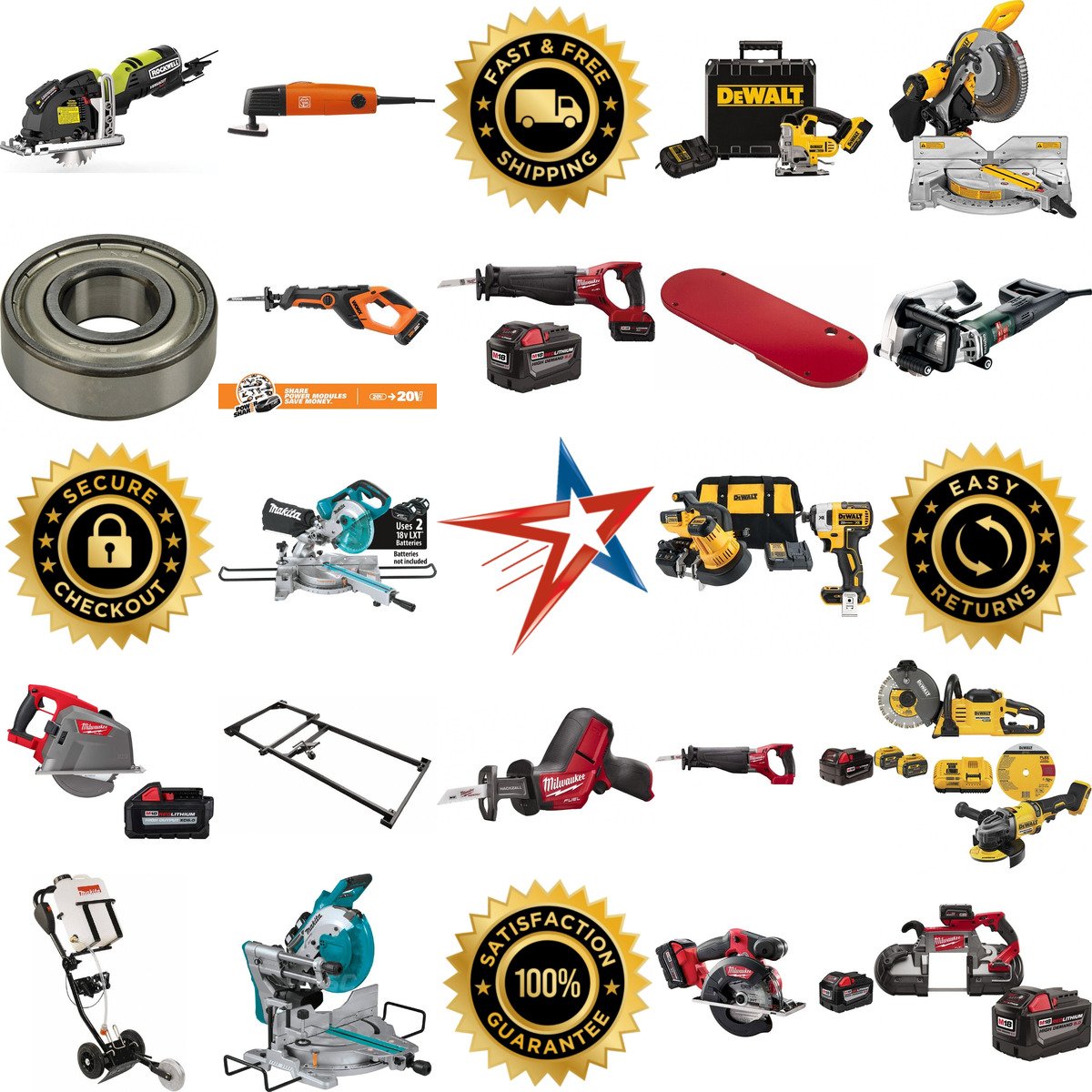 A selection of Power Saws products on GoVets