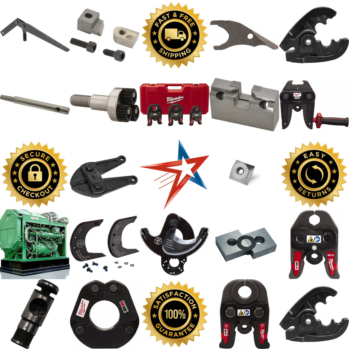 A selection of Handheld Shear and Nibbler Accessories products on GoVets