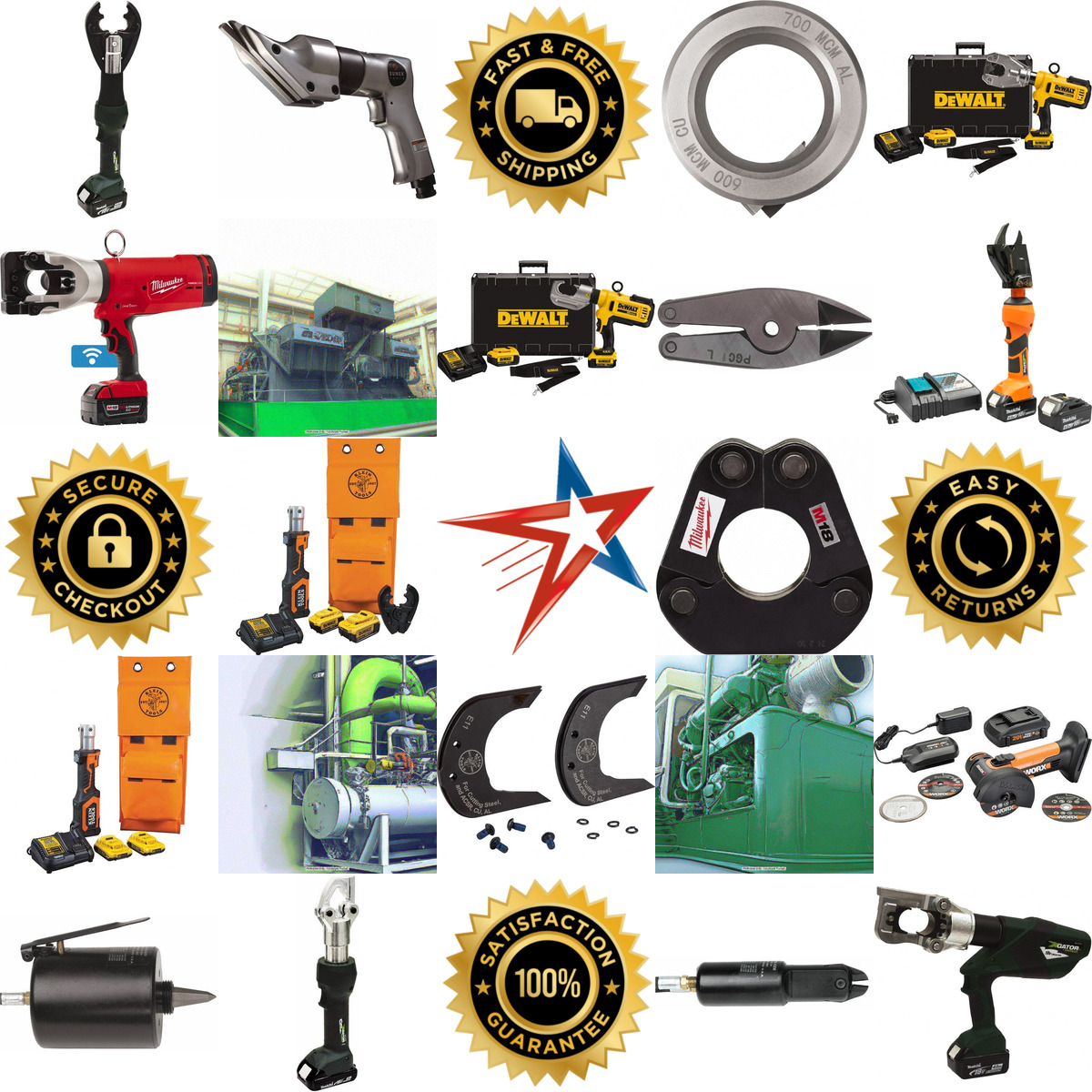 A selection of Power Shears Nibblers Crimpers and Cutters products on GoVets