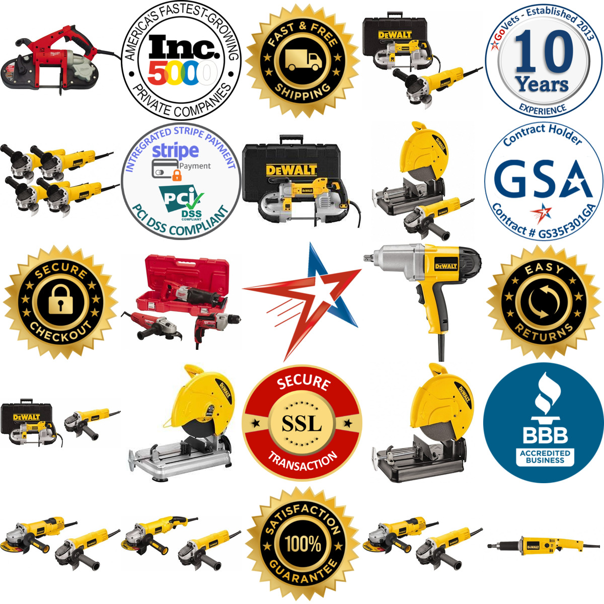 A selection of Electric Tool Combination Kits products on GoVets