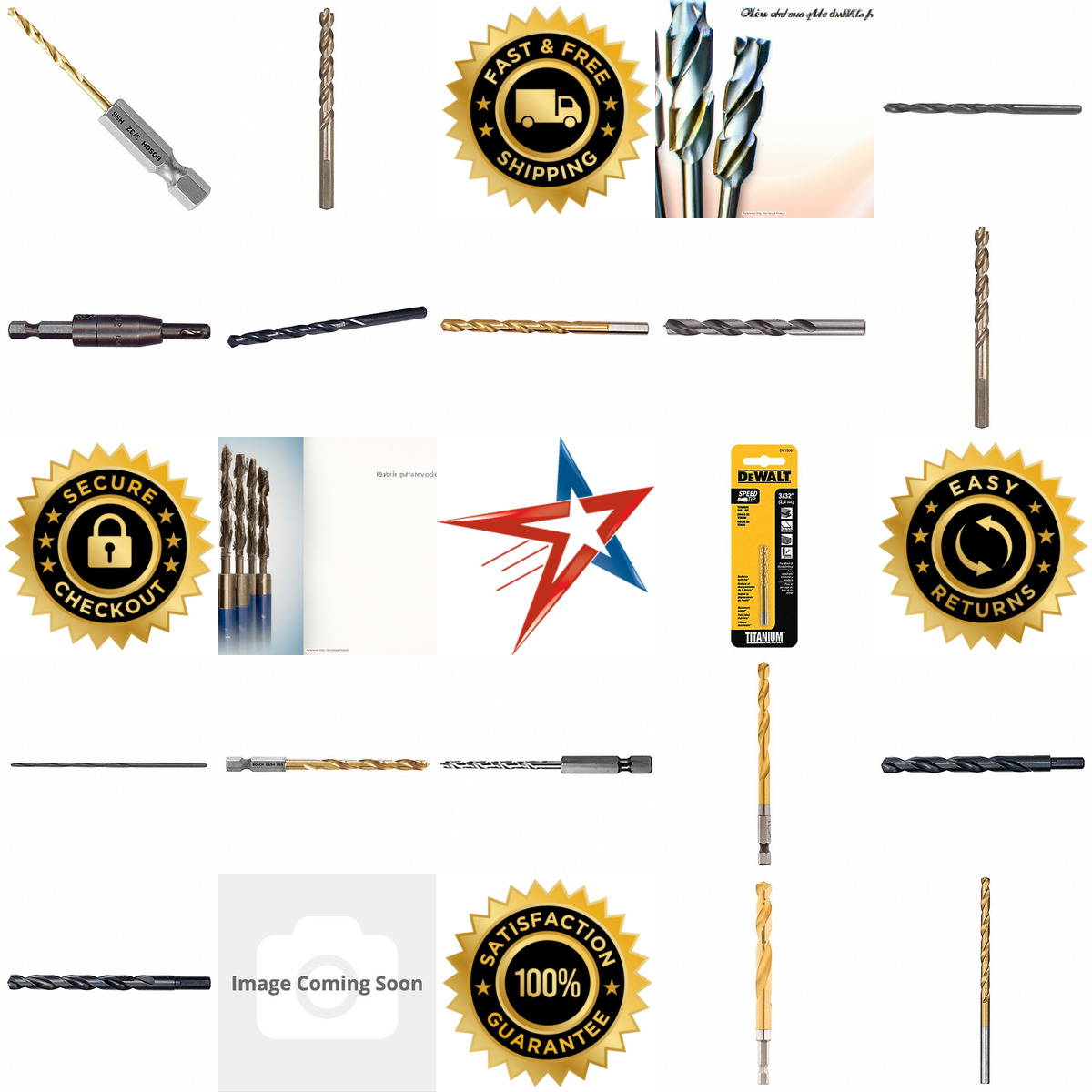 A selection of Hex Shank Drill Bits products on GoVets