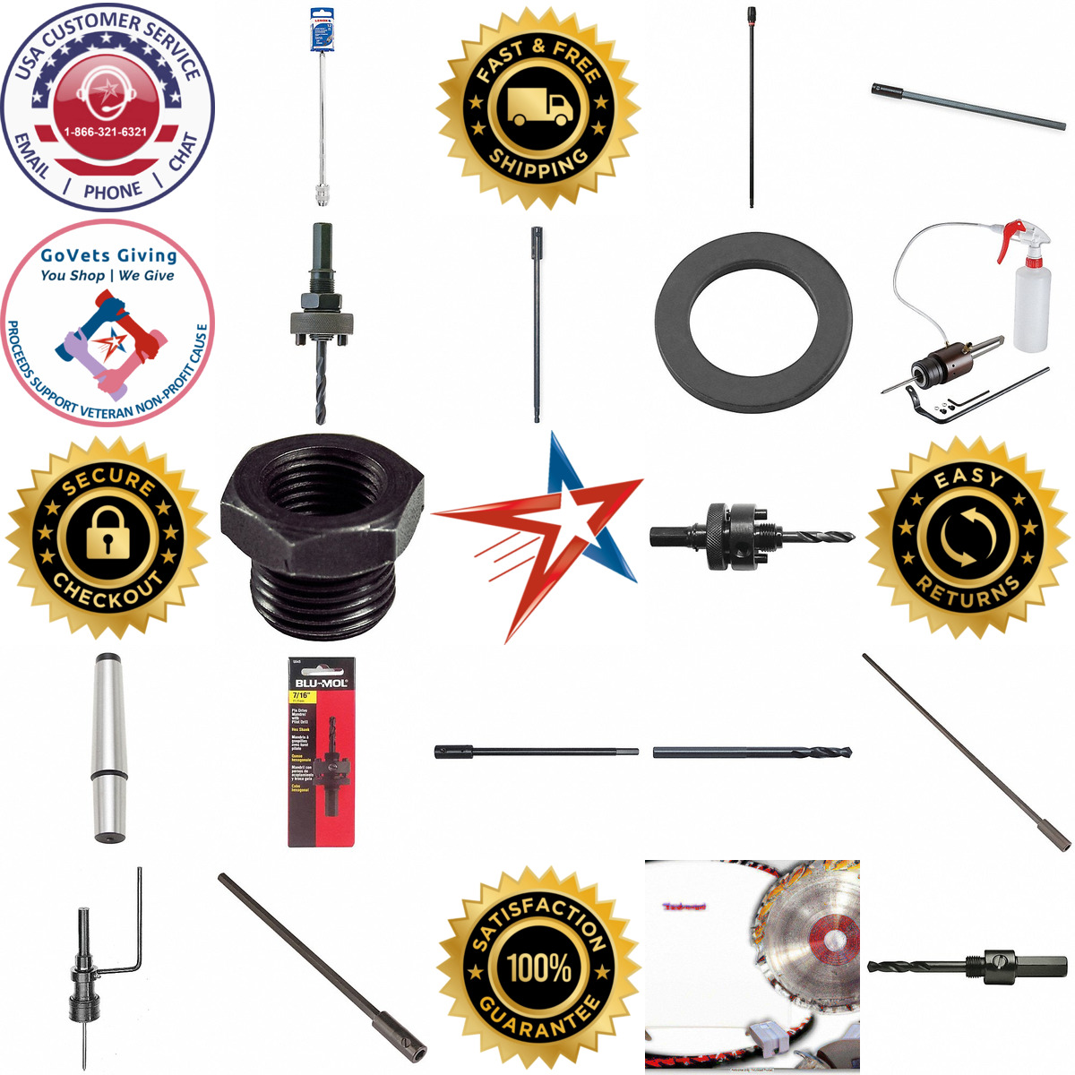 A selection of Hole Saw Accessories products on GoVets