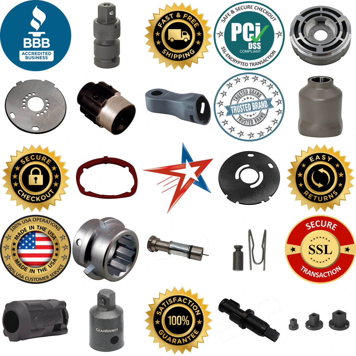 A selection of Impact Wrench Accessories products on GoVets