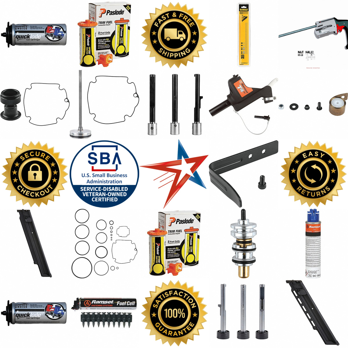 A selection of Nail Gun Accessories products on GoVets