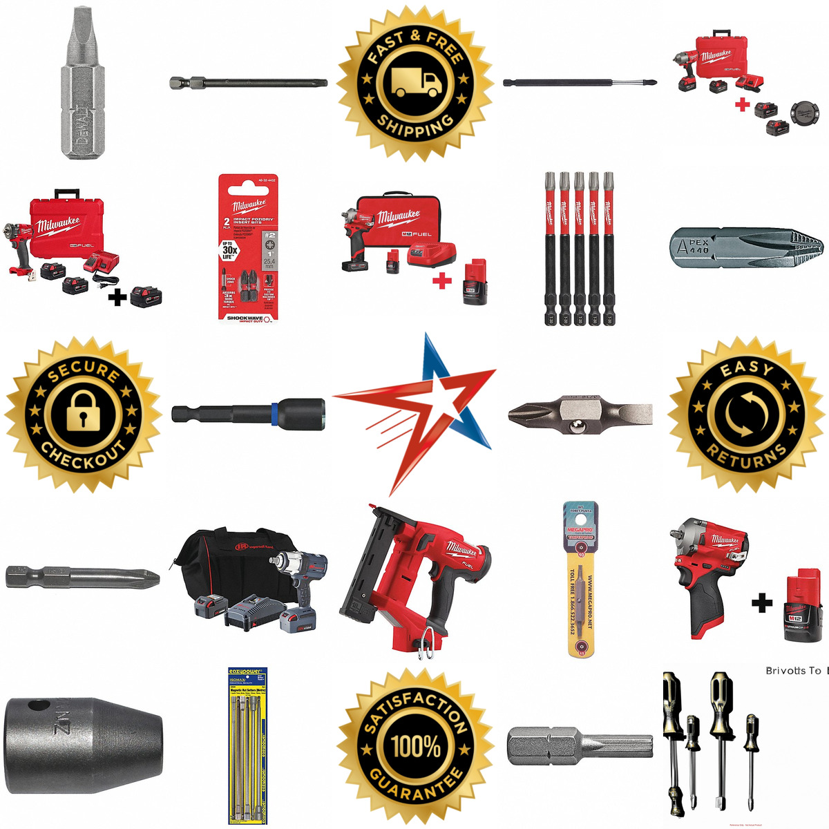 A selection of Fastening Tools and Accessories products on GoVets