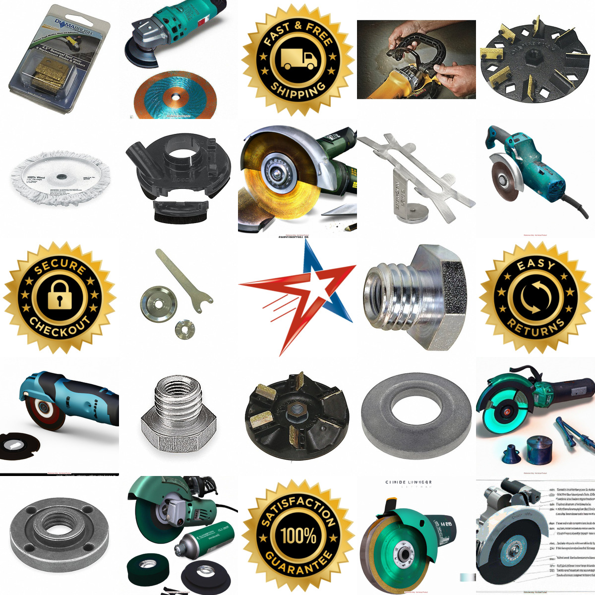 A selection of Angle Grinder Accessories products on GoVets