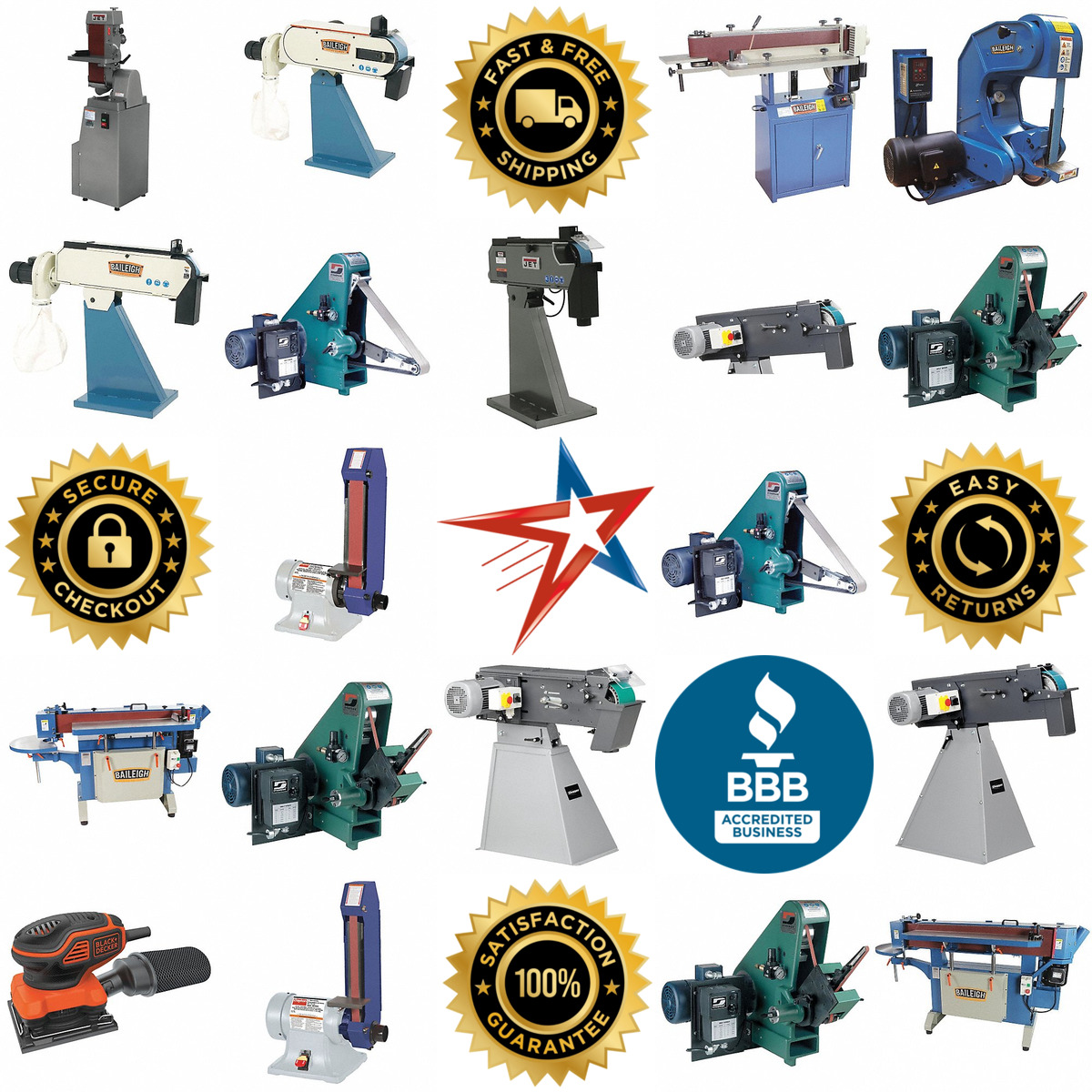 A selection of Corded Belt Sanding Machines products on GoVets
