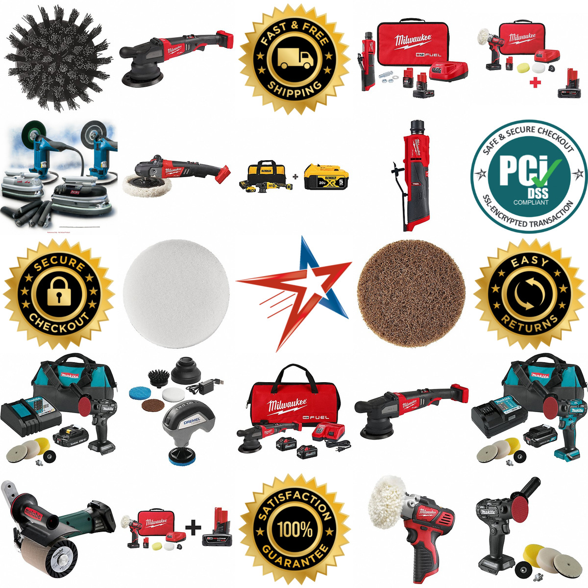 A selection of Cordless Polishers and Buffers products on GoVets