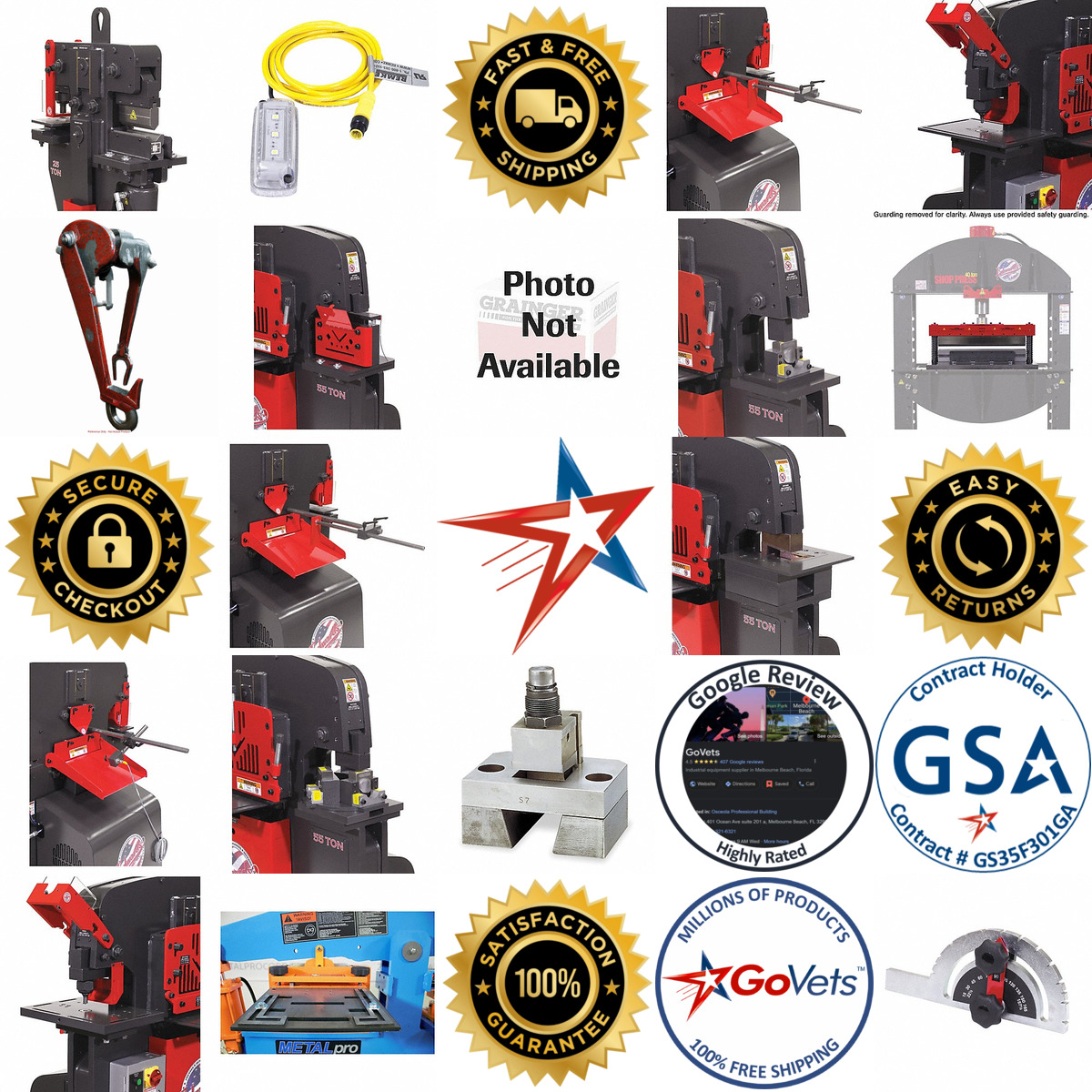 A selection of Ironworker Attachments products on GoVets