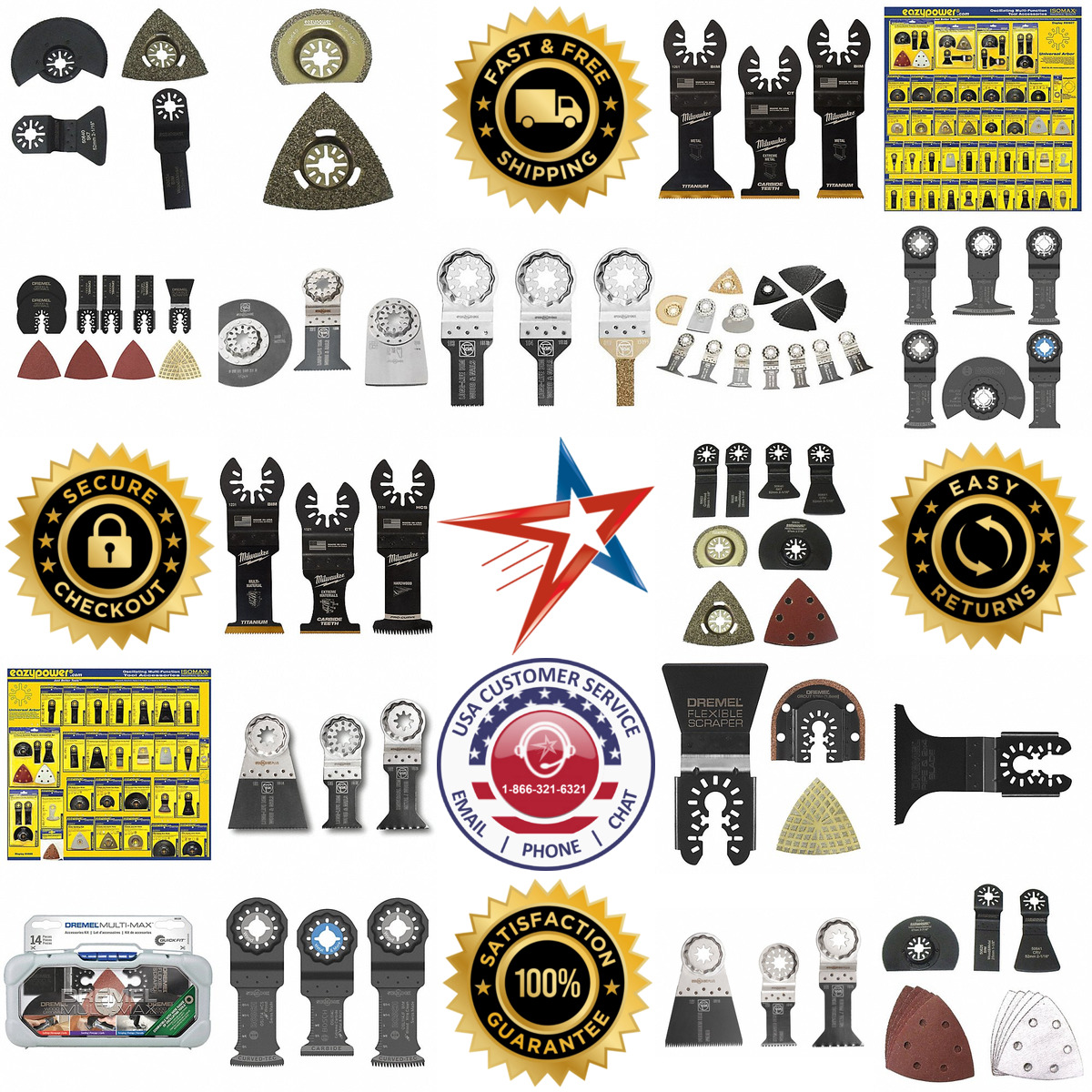 A selection of Oscillating Tool Blade Sets products on GoVets