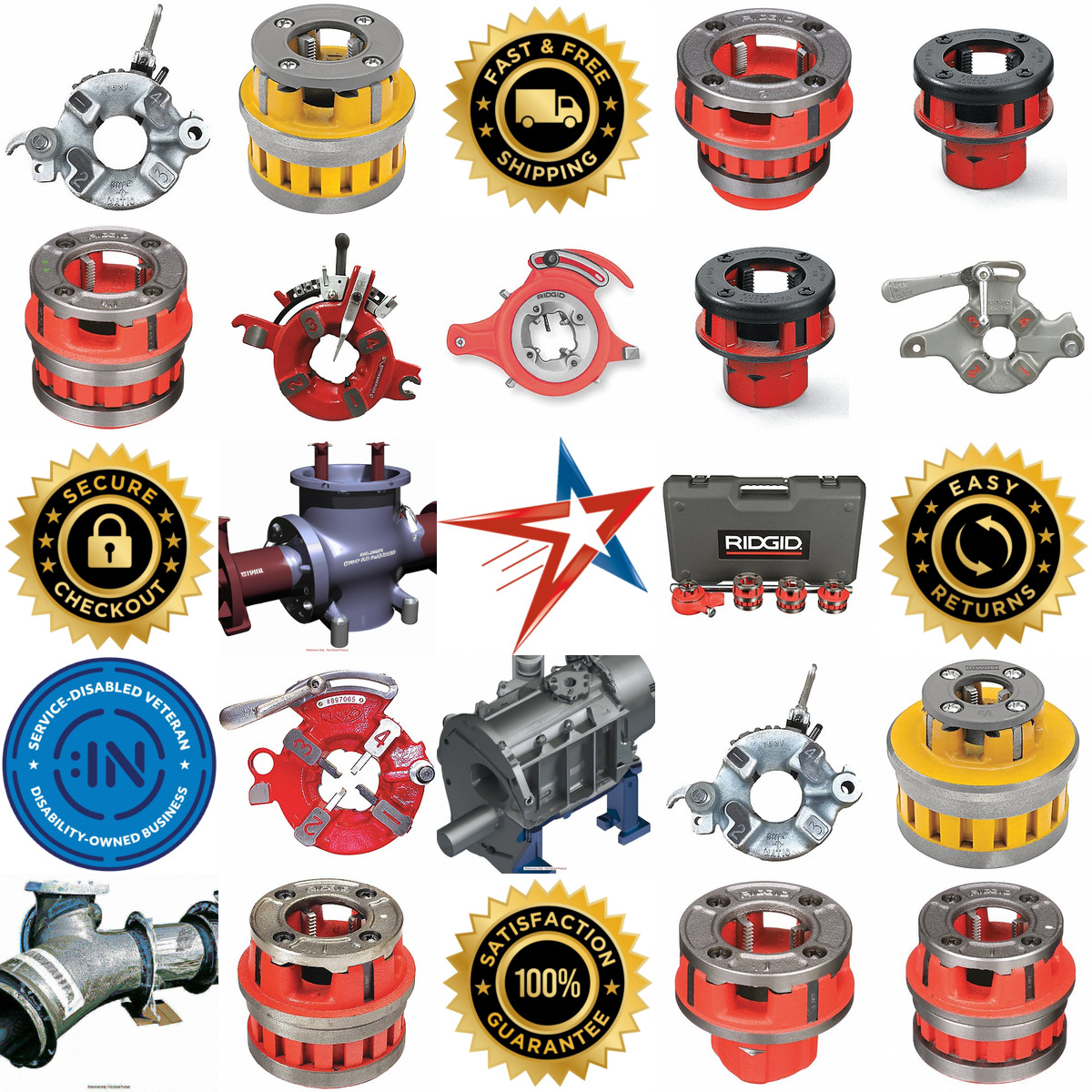 A selection of Pipe Threading Die Heads products on GoVets