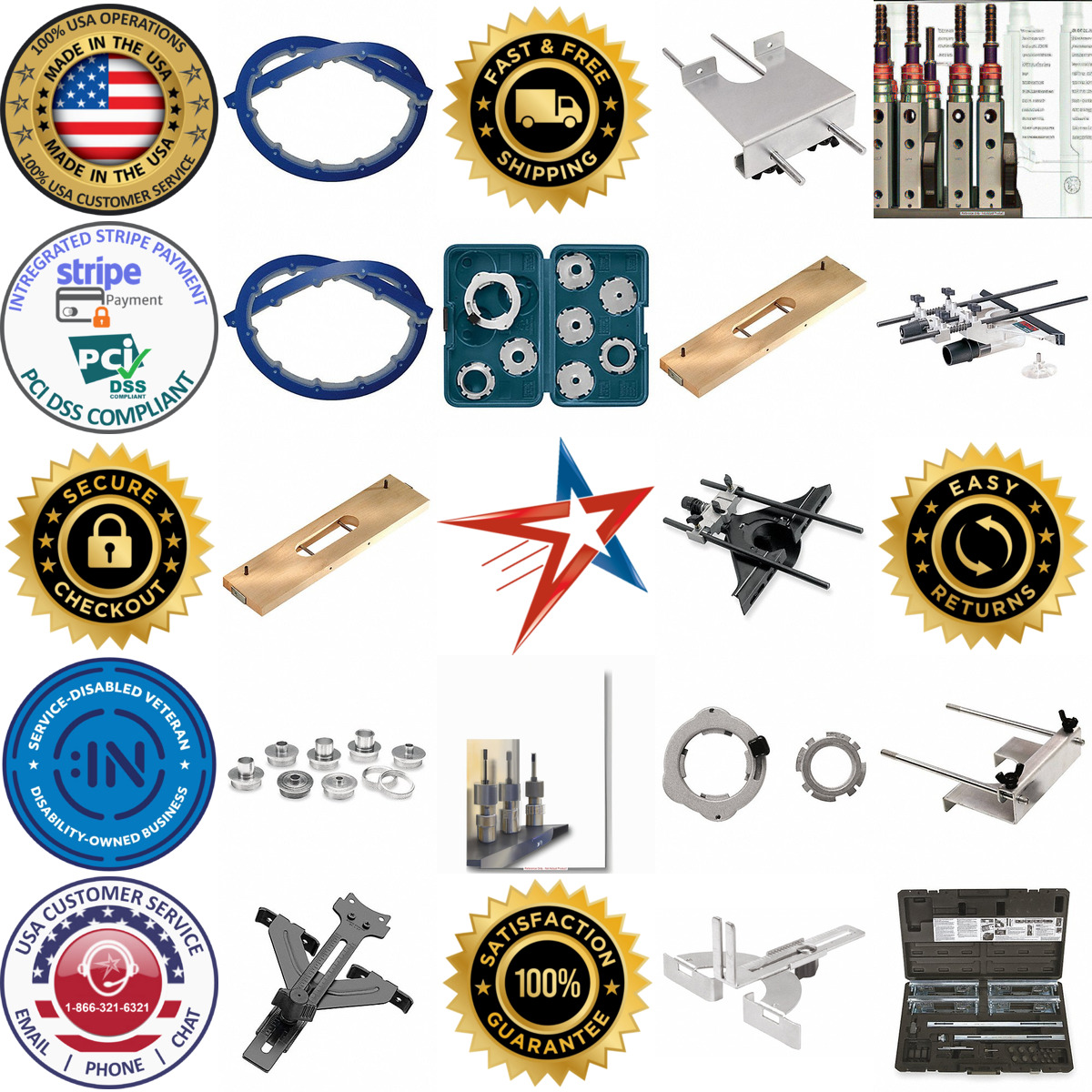 A selection of Router Guides products on GoVets