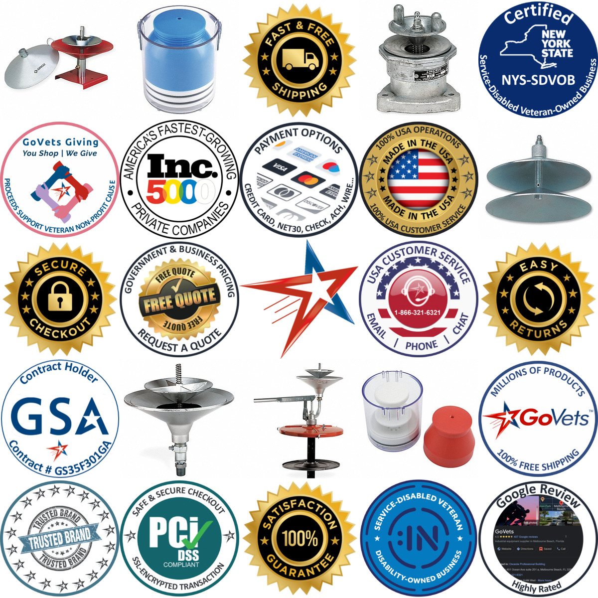 A selection of Bearing Packers products on GoVets