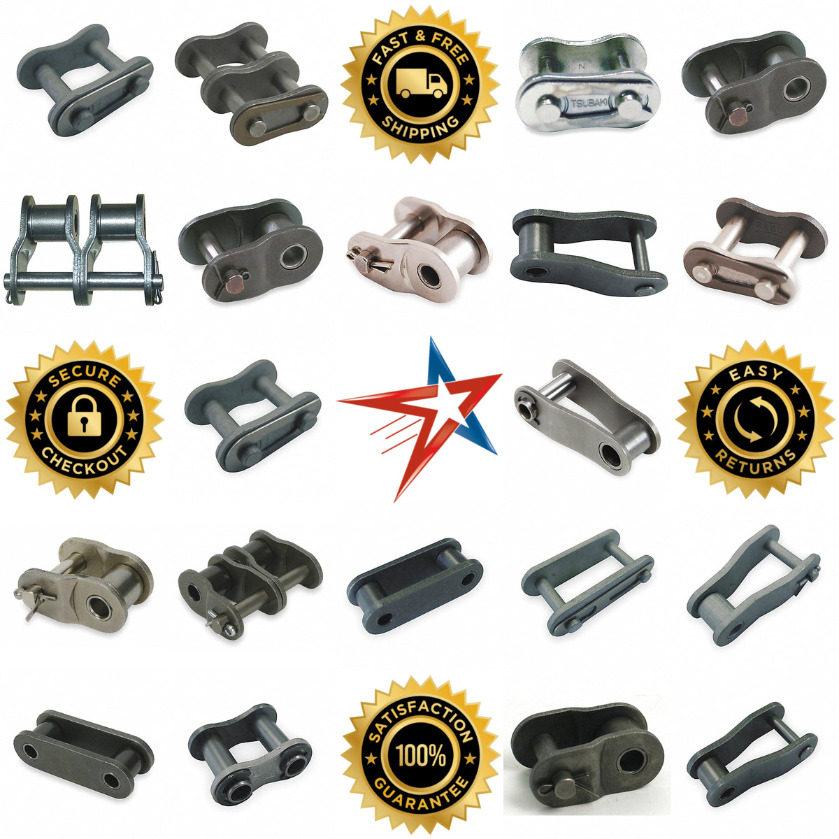A selection of Roller Chain Links products on GoVets